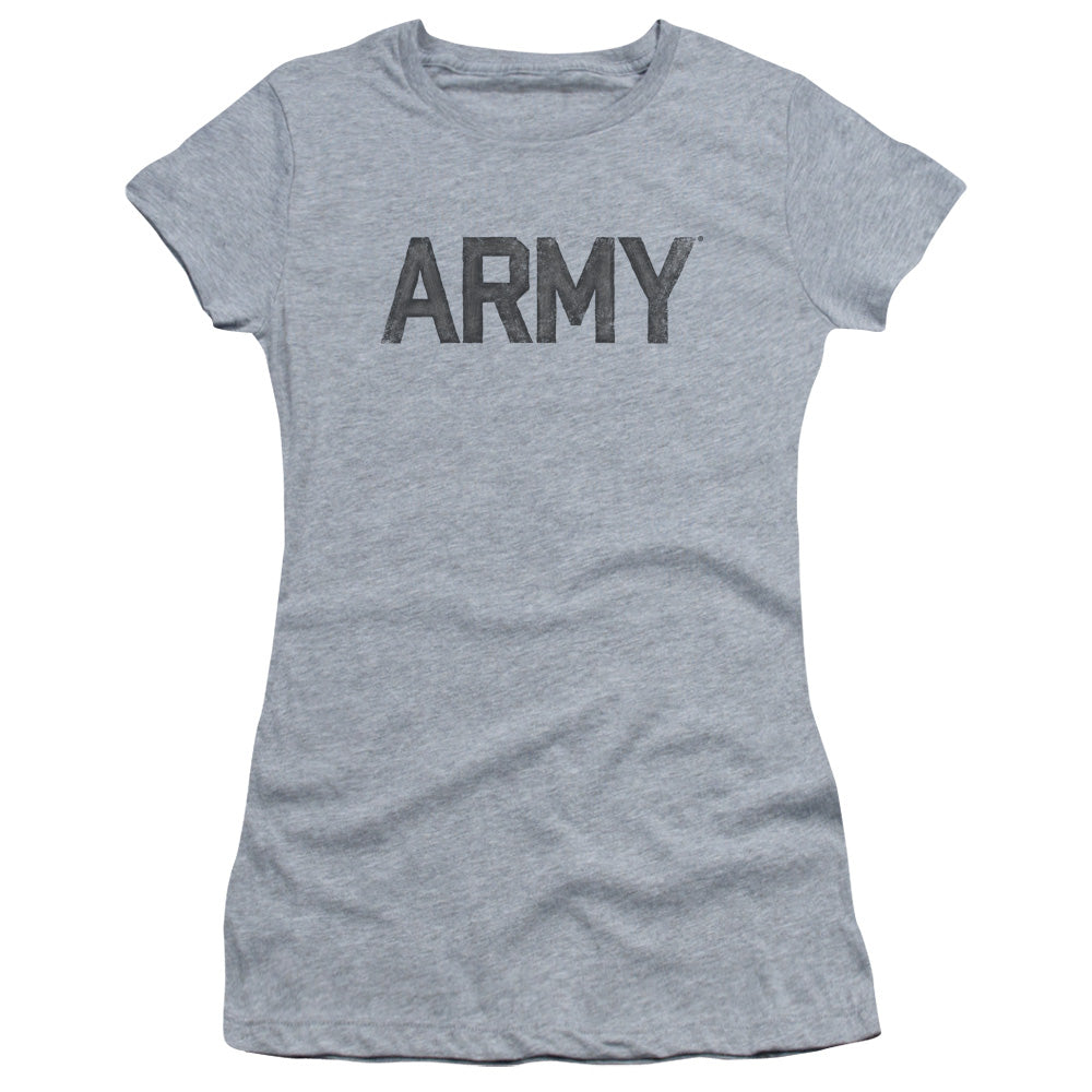 Army Star Licensed Women's T-Shirt Juniors SM-2X
