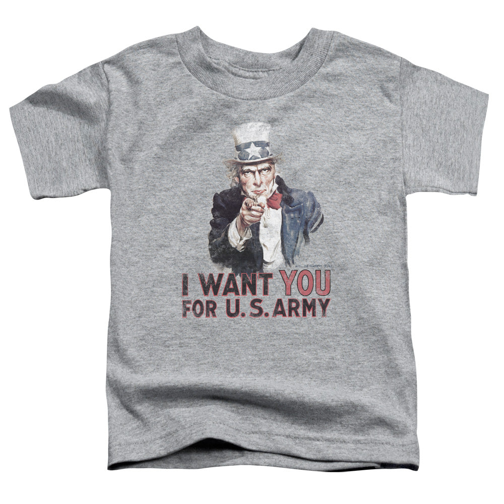 Army I Want You Licensed Toddler T-Shirt SM-LG