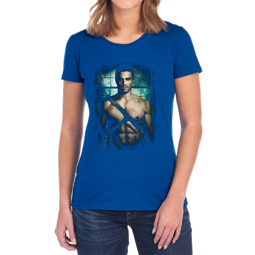 Arrow Shirtless Licensed Women's T-Shirt Regular Fit SM-2X