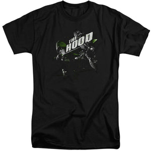 AN OFFCIALLY LICENSED ARROW TAKE AIM MEN'S TALL FIT T-SHIRT BLACK