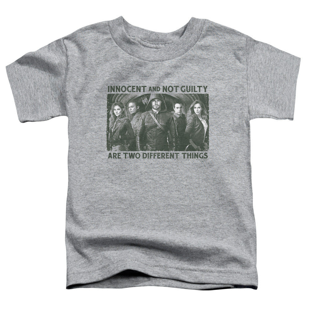Arrow Not Guilty Licensed Toddler T-Shirt LG