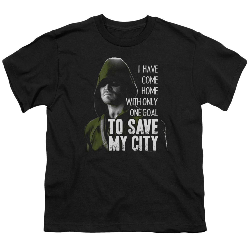 Arrow Save My City Licensed Kid's T-Shirt (Ages 4-7) XS-XL