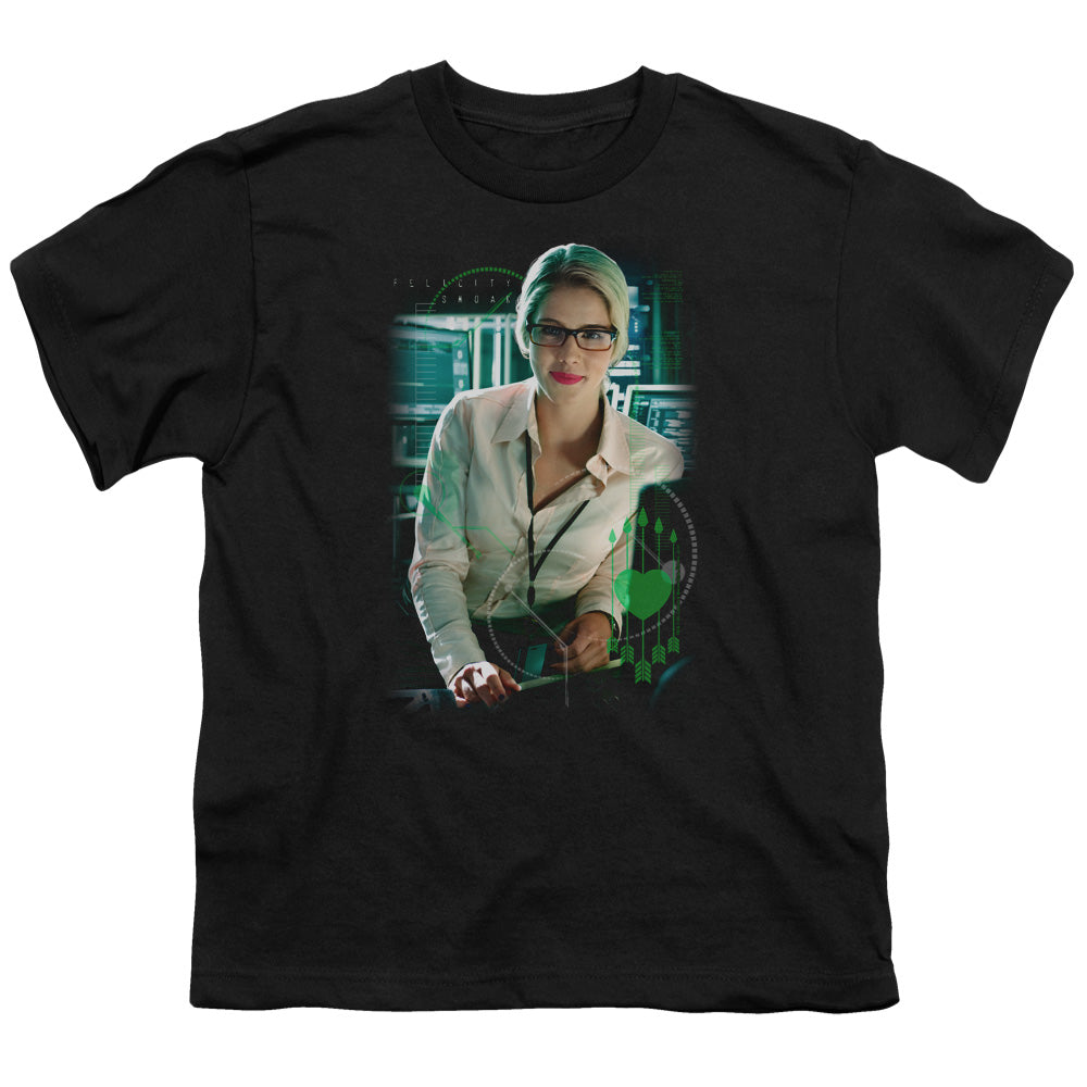 Arrow Felicity Smoak Licensed Kid's T-Shirt (Ages 4-7) XS-XL