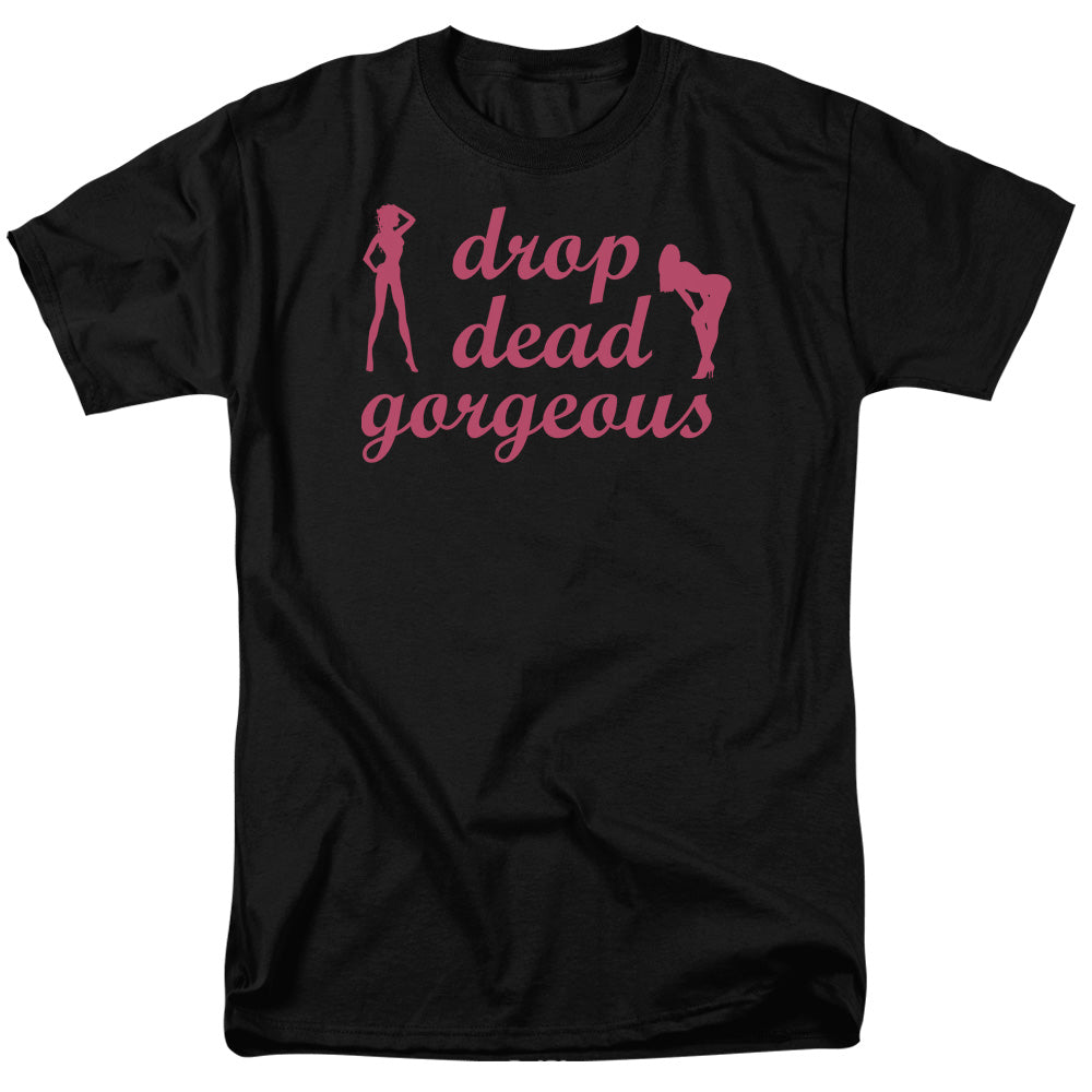 AN OFFCIALLY LICENSED DROP DEAD GORGEOUS DROP DEAD GORGEOUS MEN'S REGULAR FIT T-SHIRT BLACK