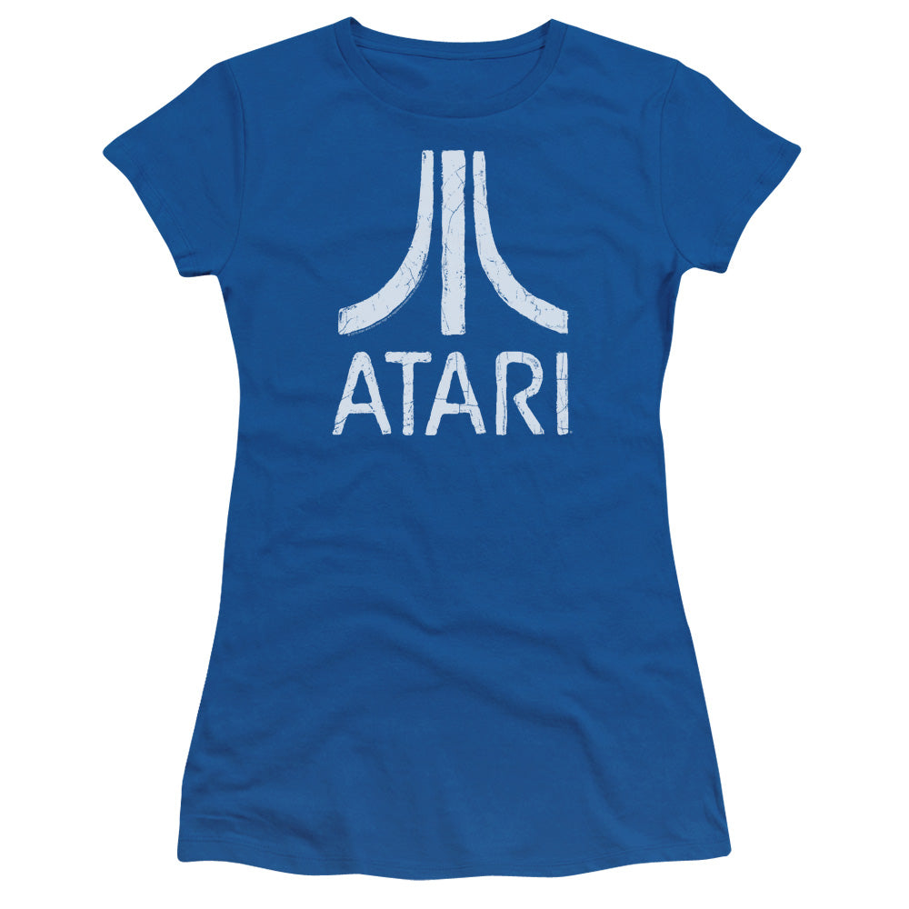 Atari Rough Logo Licensed Women's T-Shirt Juniors MD-XL