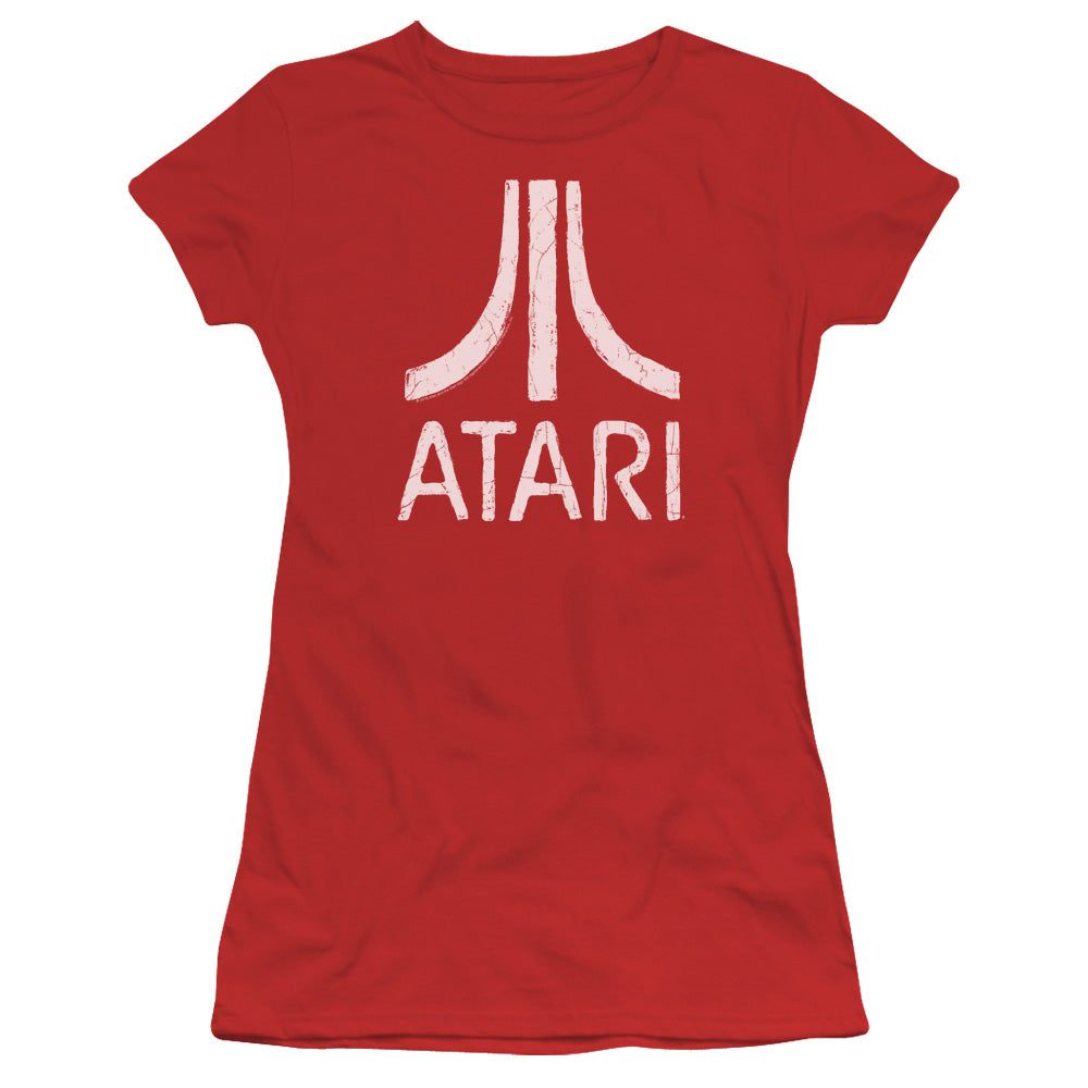 Atari Rough Logo Licensed Women's T-Shirt Juniors SM