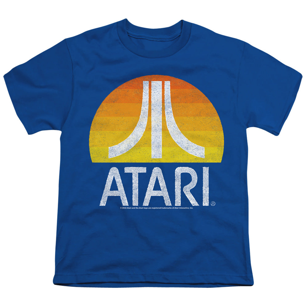 Atari Sunrise Eroded Licensed Kid's T-Shirt (Ages 4-7) XS-XL
