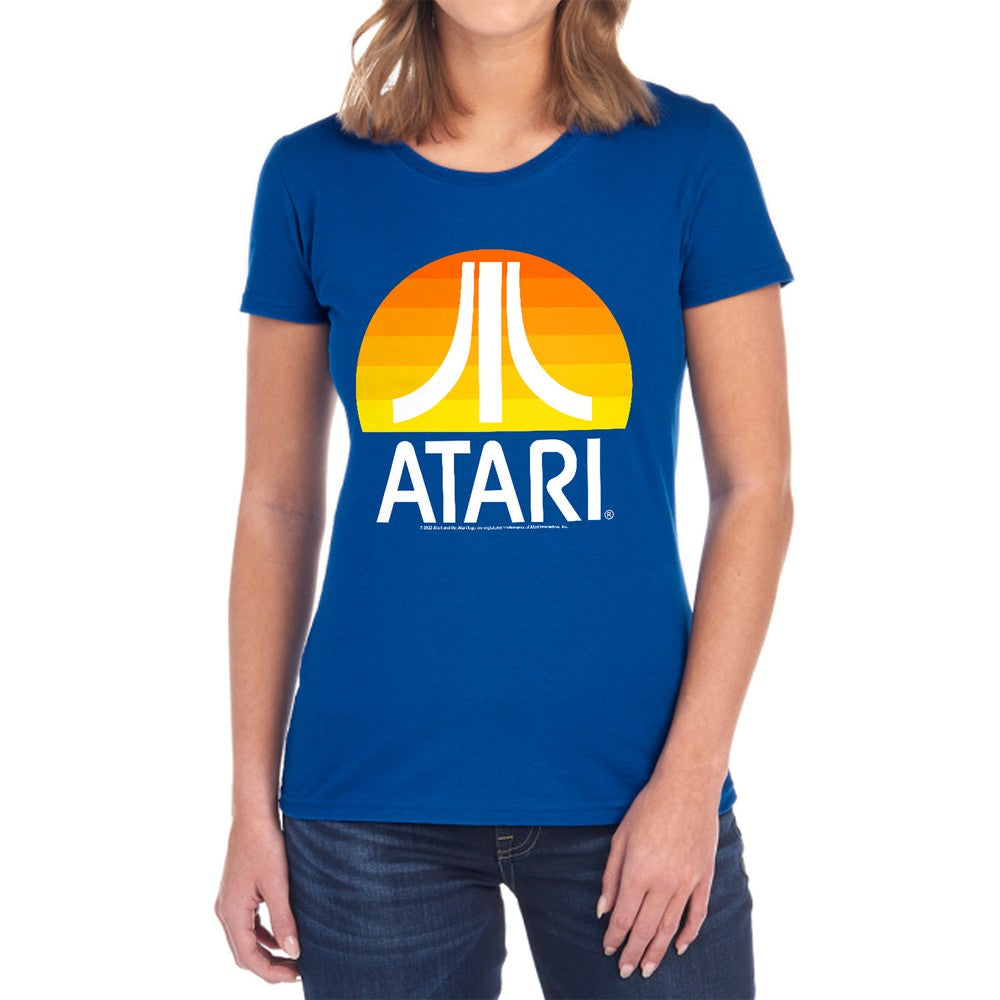 Atari Sunrise Clean Licensed Women's T-Shirt Regular Fit SM-2X