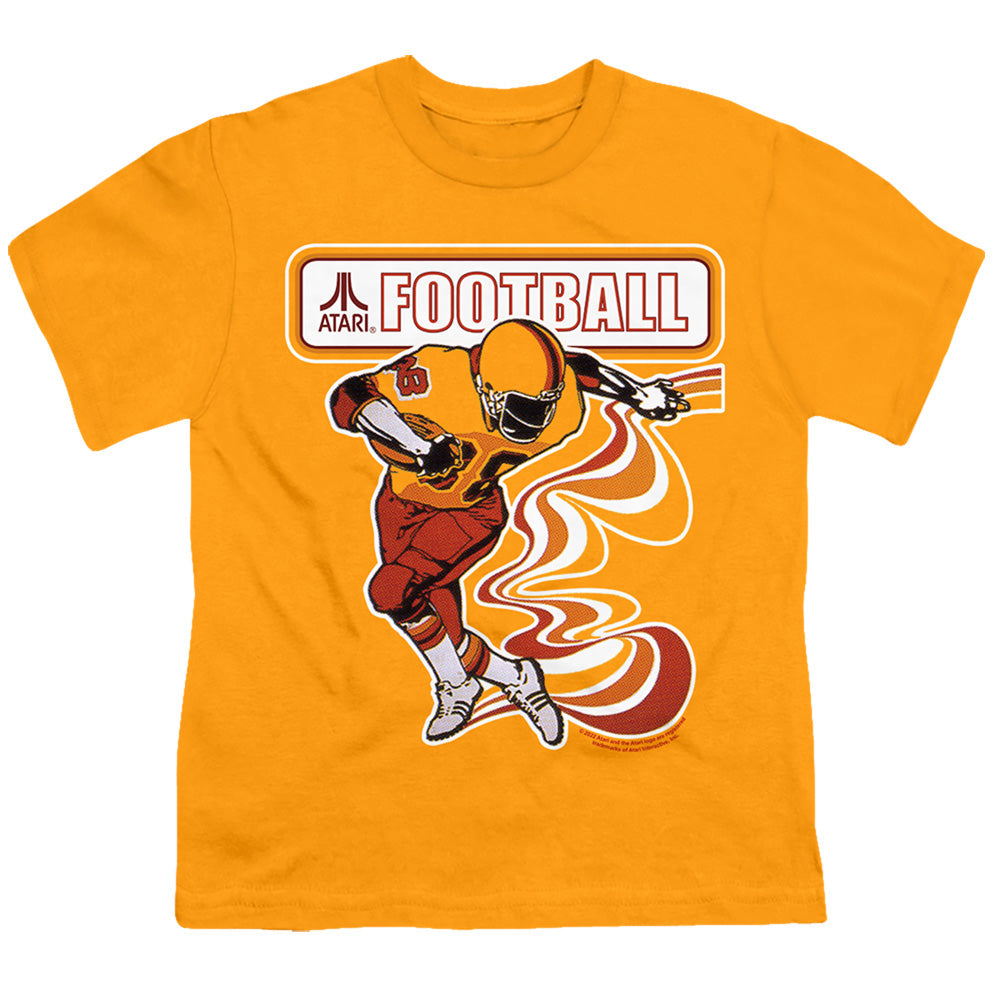 Atari Football Player Licensed Kid's T-Shirt (Ages 4-7) XS-XL