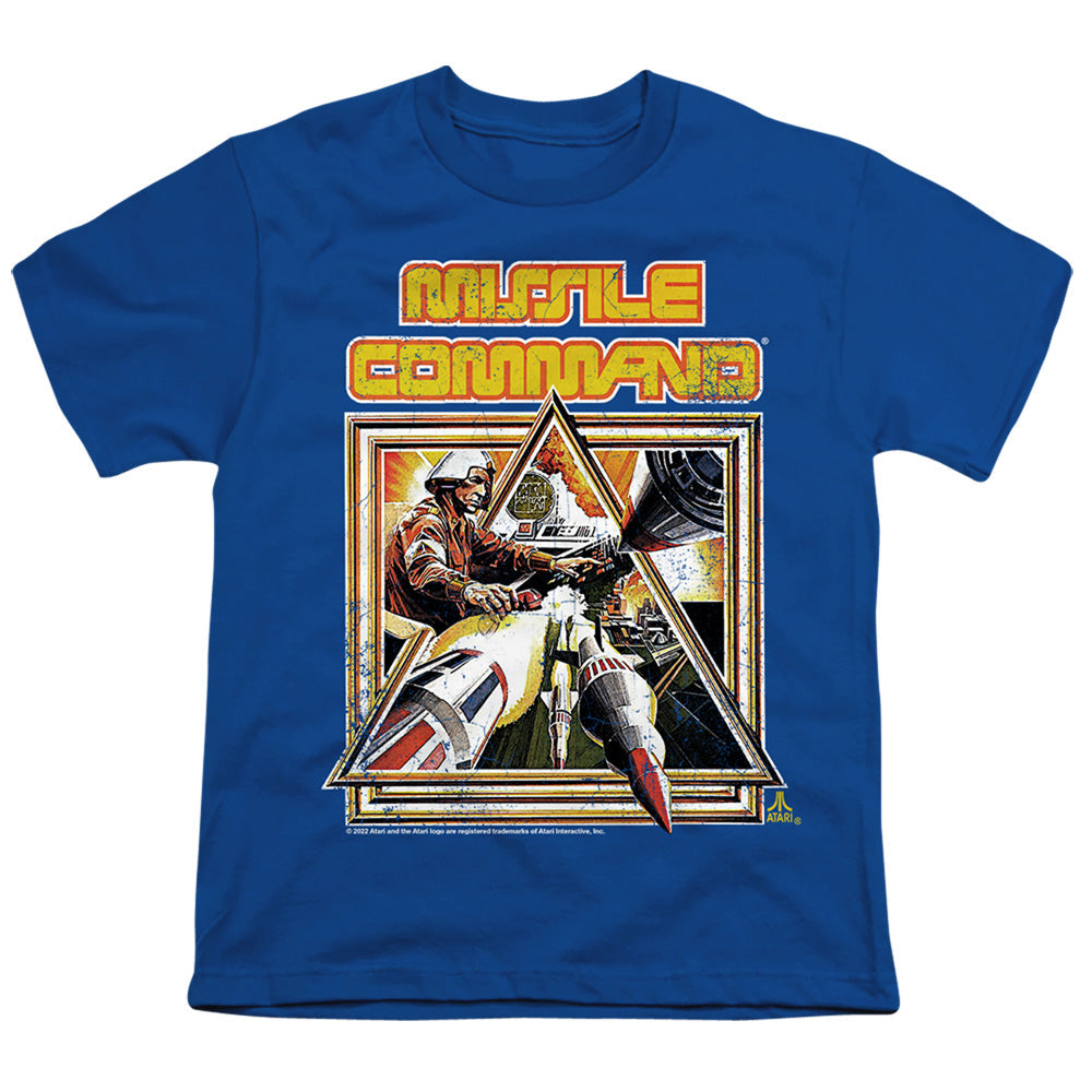 Atari Missle Commander Licensed Kid's T-Shirt (Ages 4-7) XS-XL