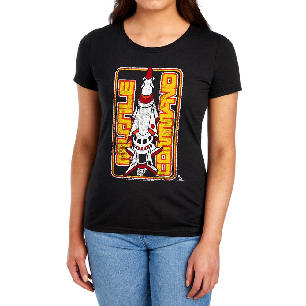 Atari Missile Licensed Women's T-Shirt Regular Fit SM-2X