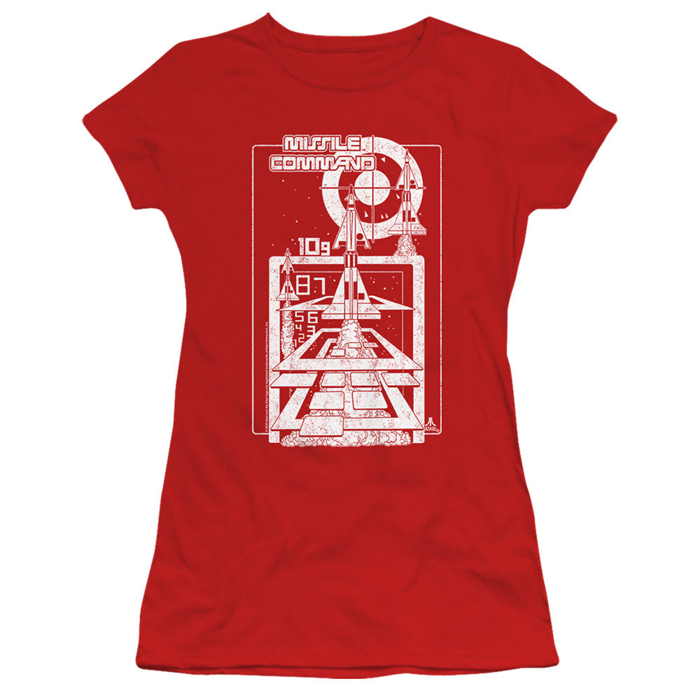 Atari Lift Off Licensed Women's T-Shirt Juniors SM