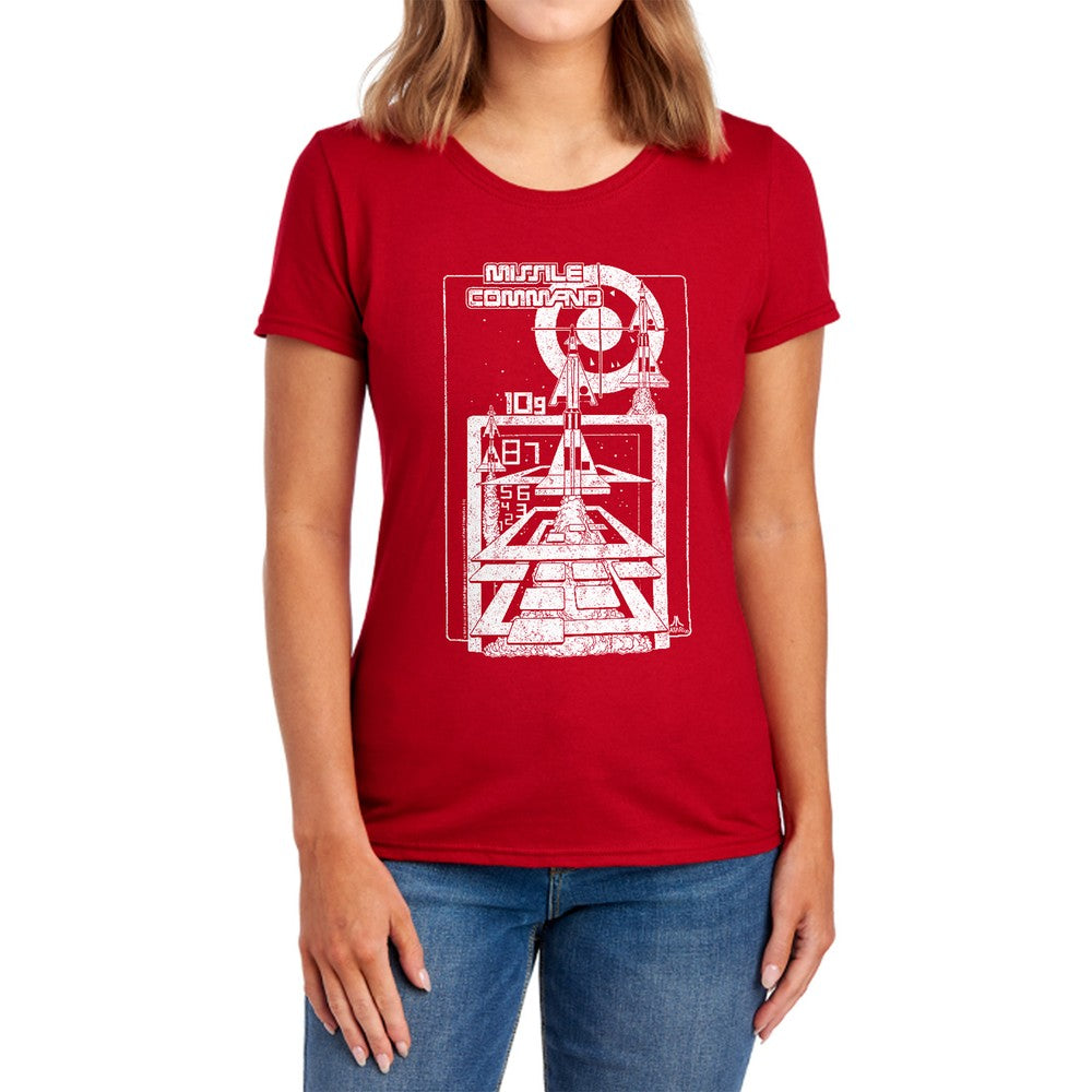 Atari Lift Off Licensed Women's T-Shirt Regular Fit SM-2X