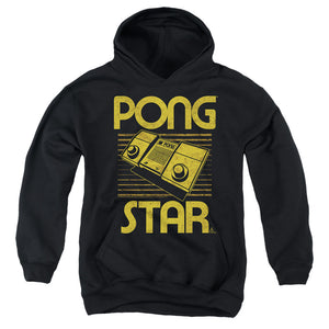 AN OFFCIALLY LICENSED ATARI STAR YOUTH HOODIE BLACK