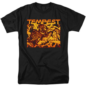 AN OFFCIALLY LICENSED ATARI DEMON REACH MEN'S REGULAR FIT T-SHIRT BLACK