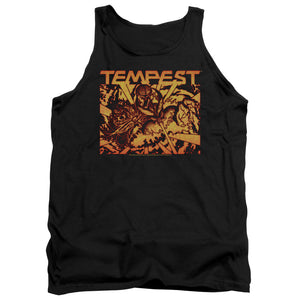 AN OFFCIALLY LICENSED ATARI DEMON REACH ADULT UNISEX TANK TOP BLACK