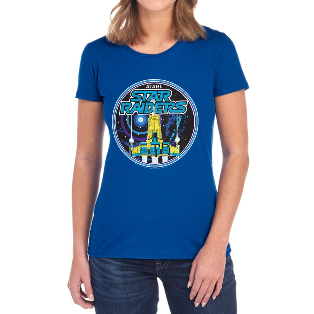 Atari Badge Licensed Women's T-Shirt Regular Fit SM-2X