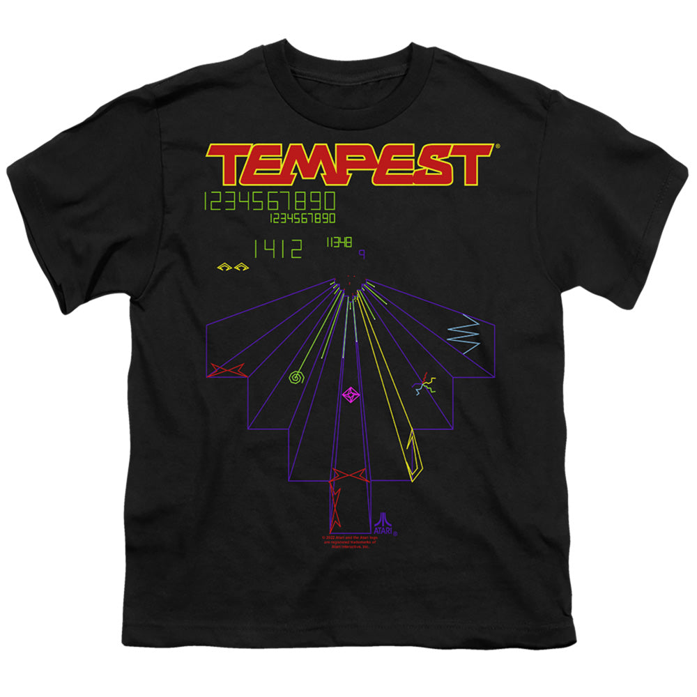 Atari Tempest Screen Licensed Kid's T-Shirt (Ages 4-7) XS-XL