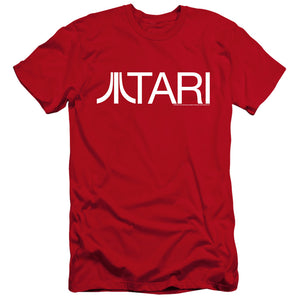 AN OFFCIALLY LICENSED ATARI ATARI MEN'S PREMIUM SLIM FIT T-SHIRT RED