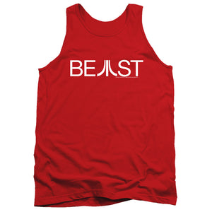 AN OFFCIALLY LICENSED ATARI BEAST ADULT UNISEX TANK TOP RED
