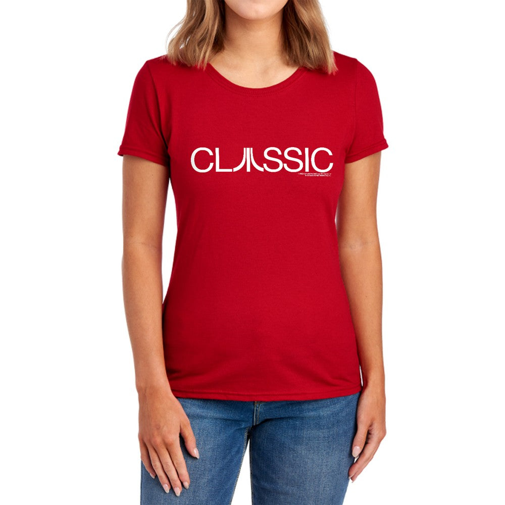 Atari Classic Licensed Women's T-Shirt Regular Fit SM-2X