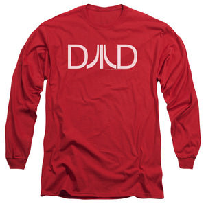 AN OFFCIALLY LICENSED ATARI DAD MEN'S LONG SLEEVE T-SHIRT RED