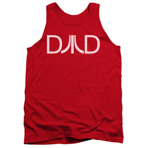 AN OFFCIALLY LICENSED ATARI DAD ADULT UNISEX TANK TOP RED