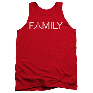 AN OFFCIALLY LICENSED ATARI FAMILY ADULT UNISEX TANK TOP RED