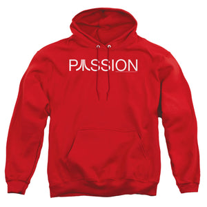 AN OFFCIALLY LICENSED ATARI PASSION ADULT UNISEX PULLOVER HOODIE RED