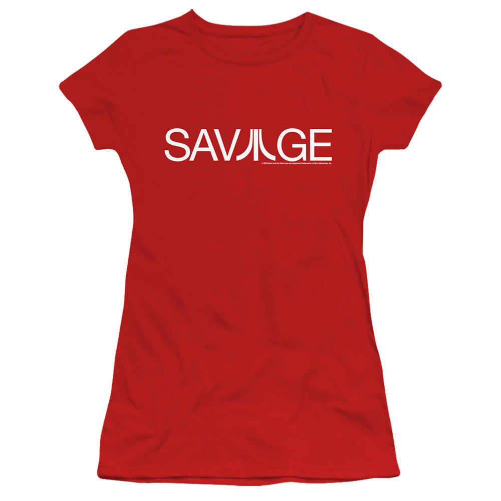 Atari Savage Licensed Women's T-Shirt Juniors SM