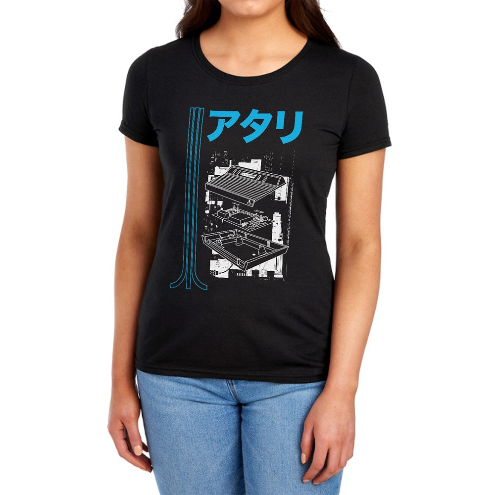 Atari Schematic Licensed Women's T-Shirt Regular Fit SM-2X