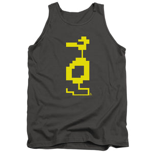 AN OFFCIALLY LICENSED ATARI DRAGON ADULT UNISEX TANK TOP CHARCOAL
