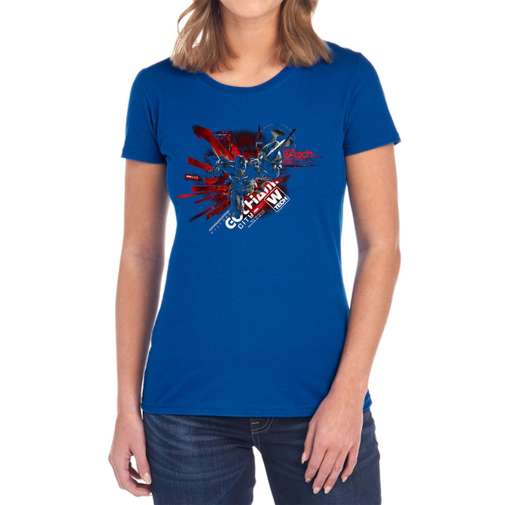 Batman Arkham Knight Ak Tech Licensed Women's T-Shirt Regular Fit SM-2X