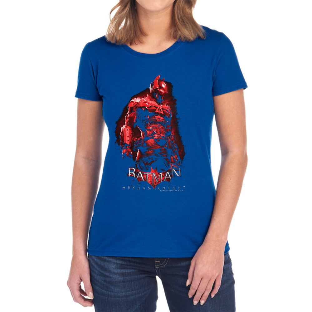 Batman Arkham Knight Knight Licensed Women's T-Shirt Regular Fit SM-2X