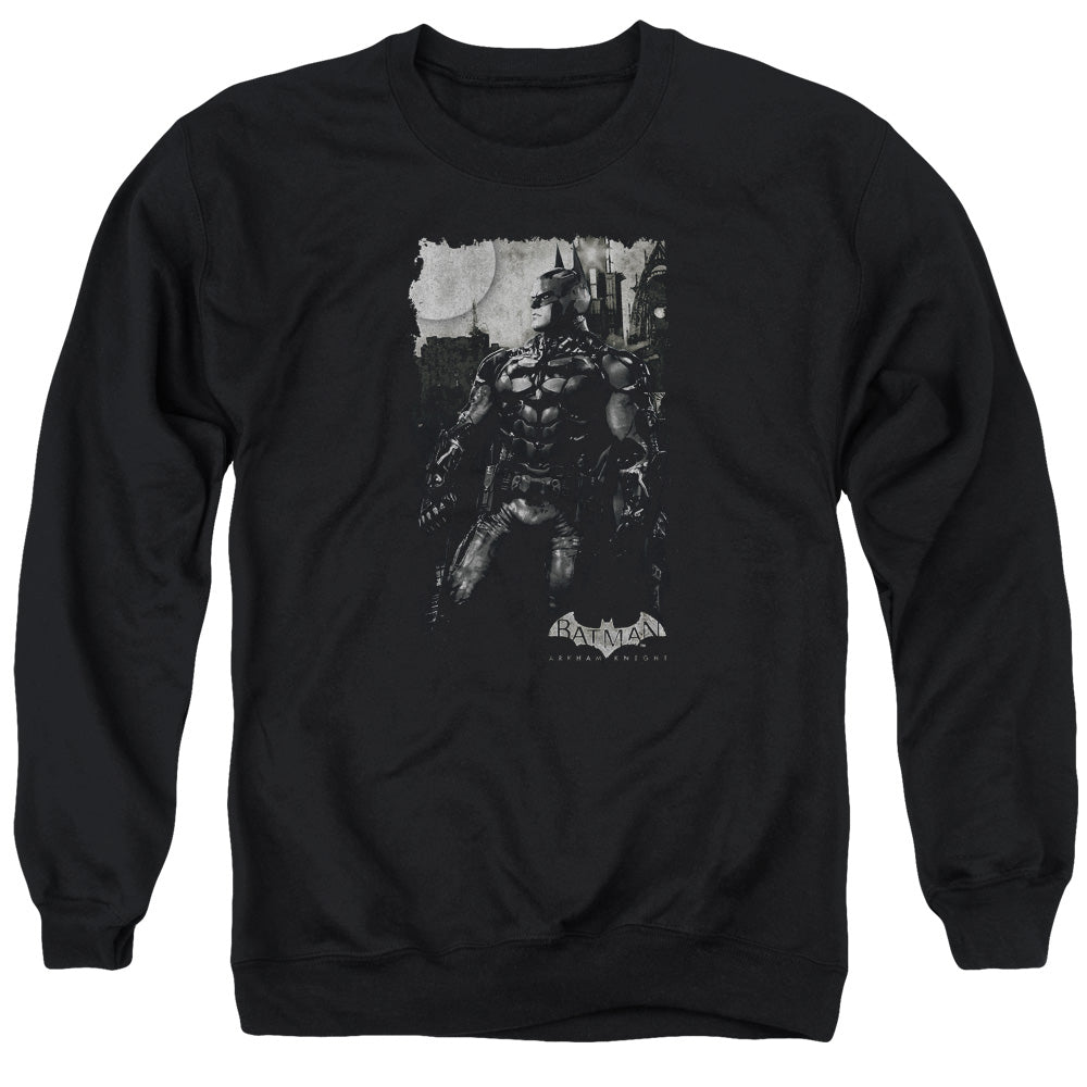 AN OFFCIALLY LICENSED BATMAN ARKHAM KNIGHT BAT BROOD ADULT UNISEX CREWNECK SWEATSHIRT BLACK
