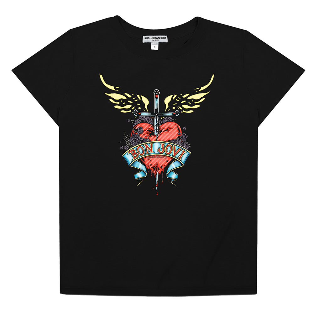 Bon Jovi Daggered Licensed SRWT SM-XL