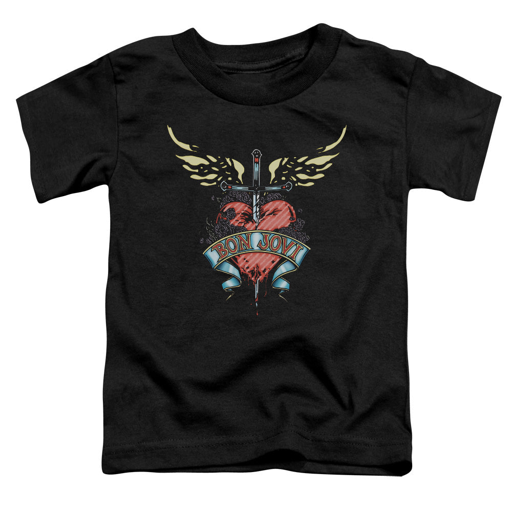 Bon Jovi Daggered Licensed Toddler T-Shirt SM-LG