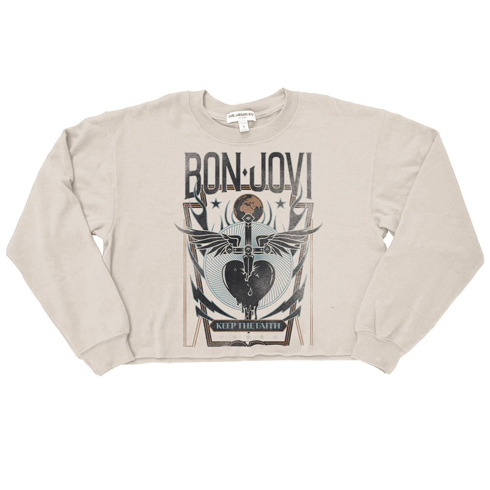 Bon Jovi Keep The Faith Licensed SRWCS XS-XL