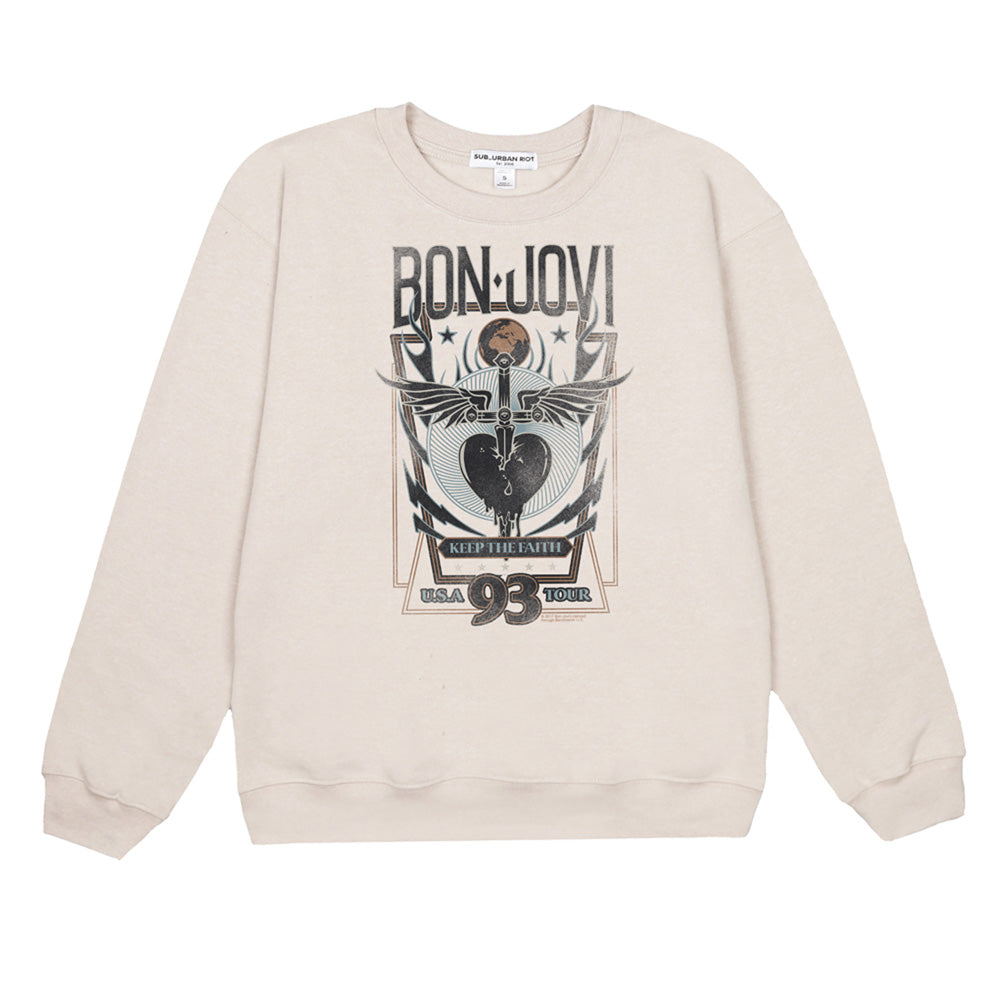 Bon Jovi Keep The Faith Licensed SRWS XS-XL