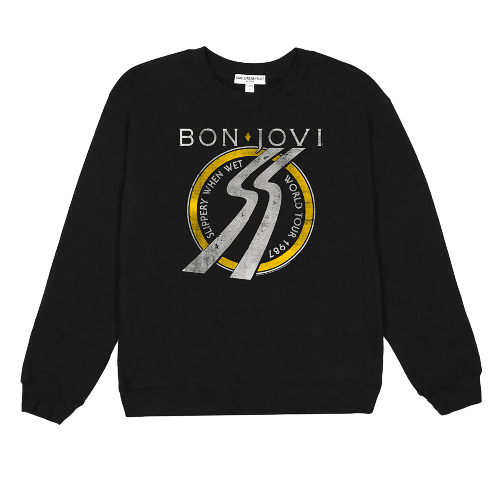 Bon Jovi Slippery When Wet World Tour Licensed SRWS XS-XL