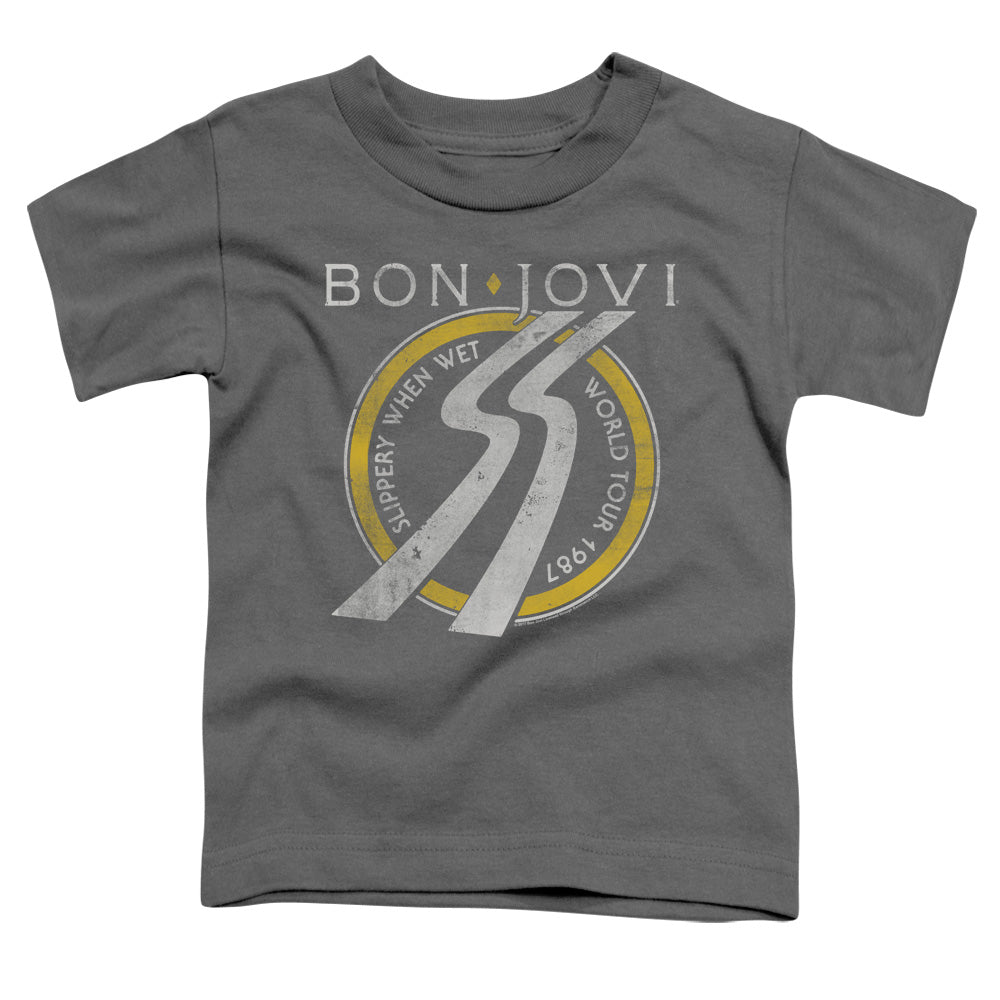 Bon Jovi Slippery When Wet World Tour Licensed Toddler T-Shirt SM-LG