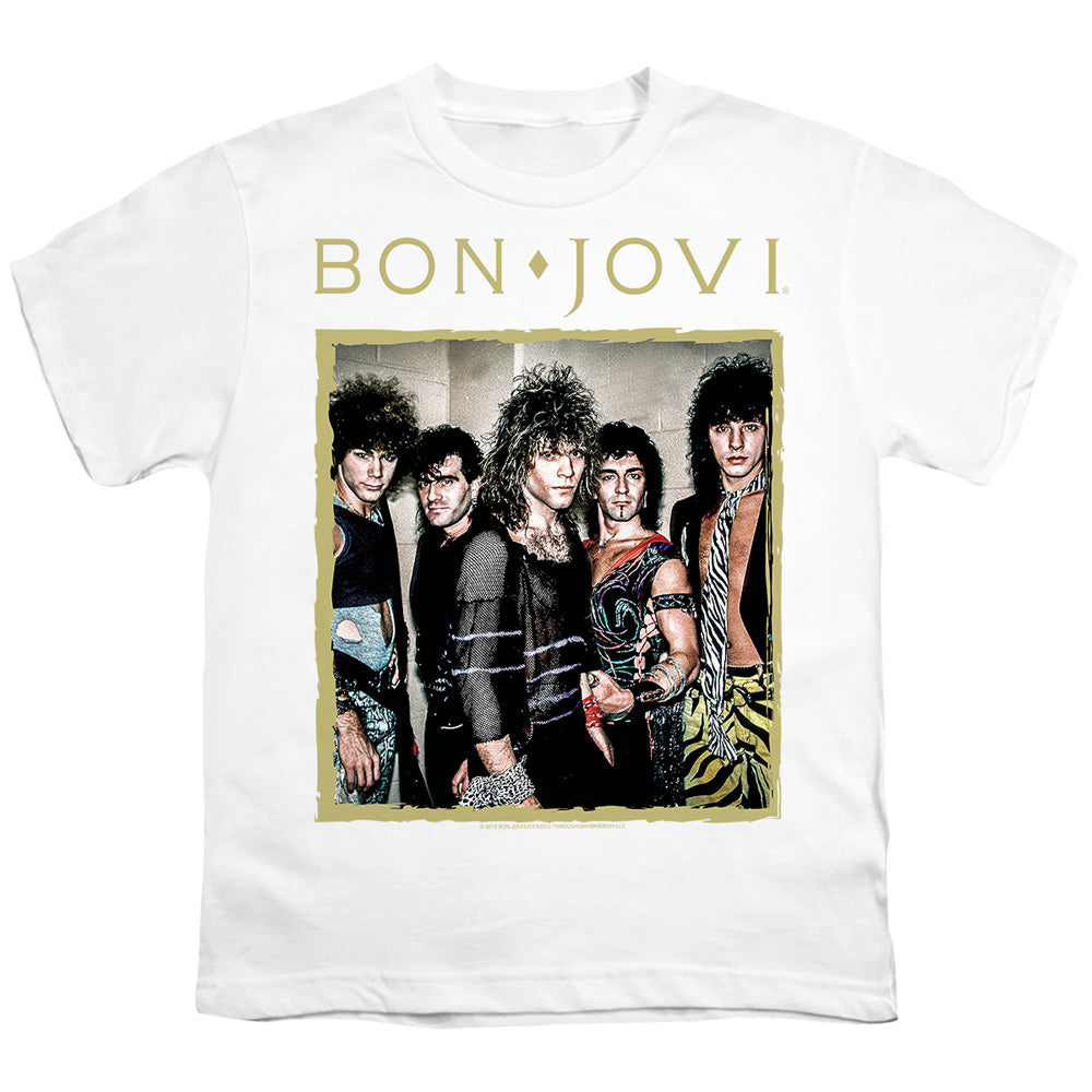 Bon Jovi Framed Licensed Kid's T-Shirt (Ages 4-7) XS-XL