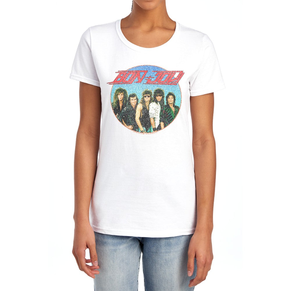 Bon Jovi Bon Sphere Licensed Women's T-Shirt Regular Fit SM-2X