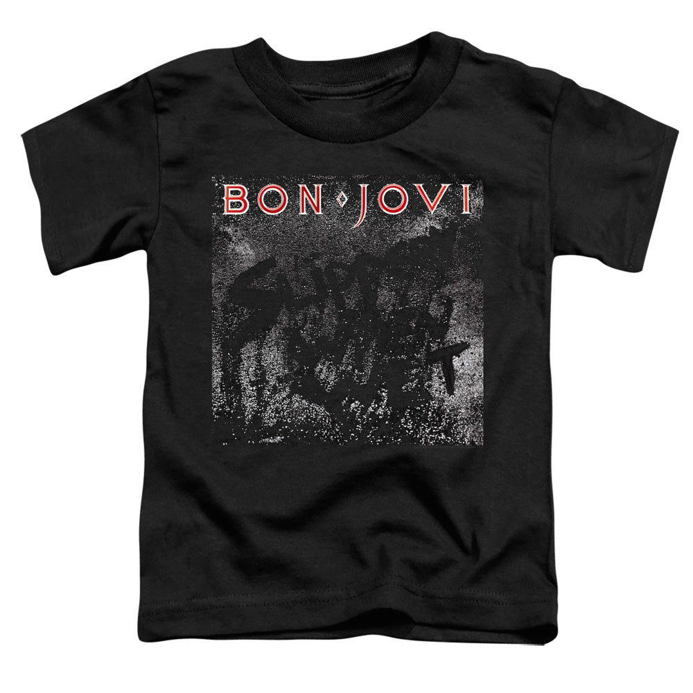 Bon Jovi Slippery Cover Licensed Toddler T-Shirt SM-LG