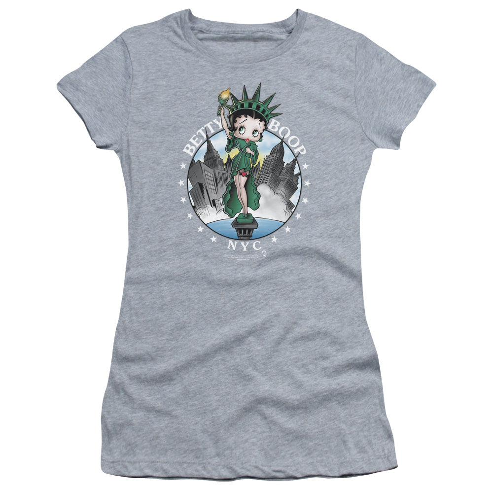 Betty Boop Nyc Licensed Women's T-Shirt Juniors SM-XL