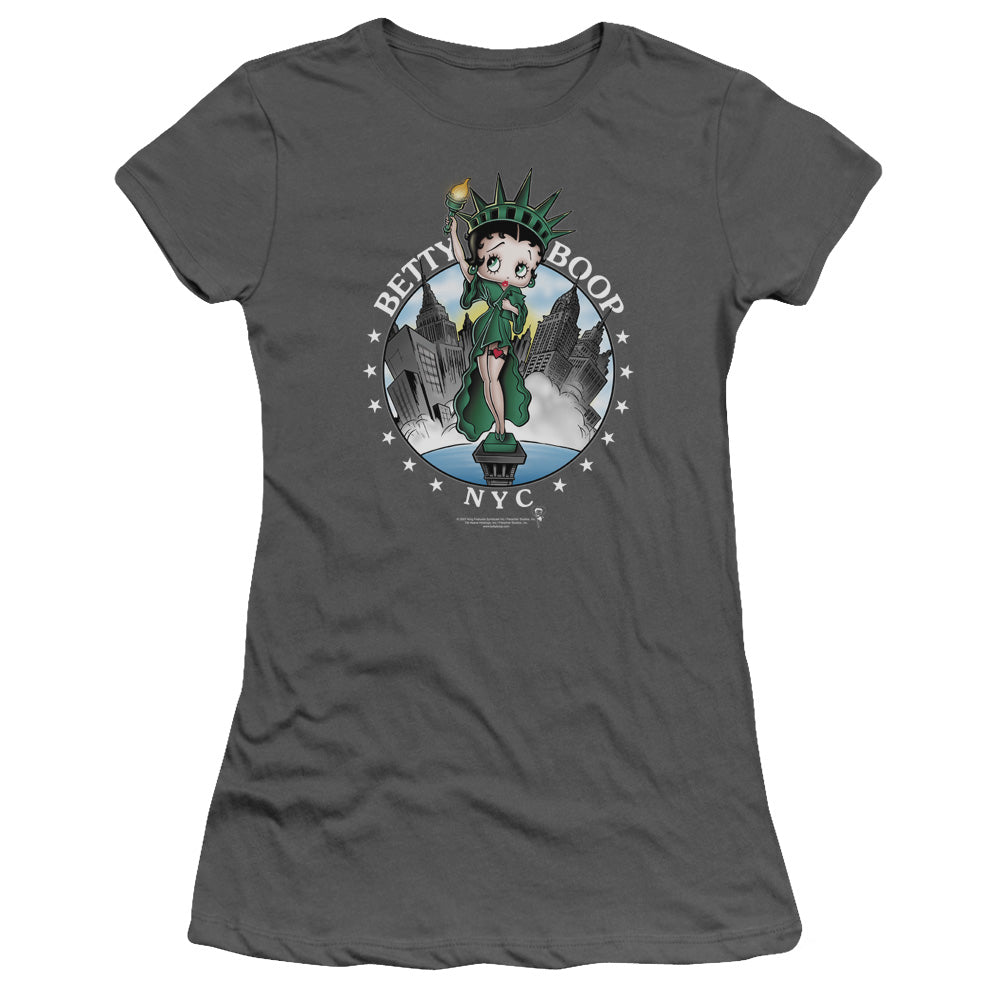Betty Boop Nyc Licensed Women's T-Shirt Juniors SM-2X