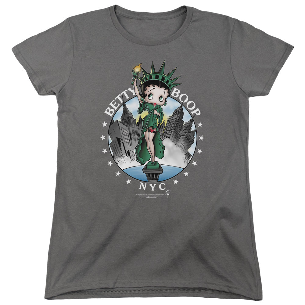 Betty Boop Nyc Licensed Women's T-Shirt Regular Fit SM-2X