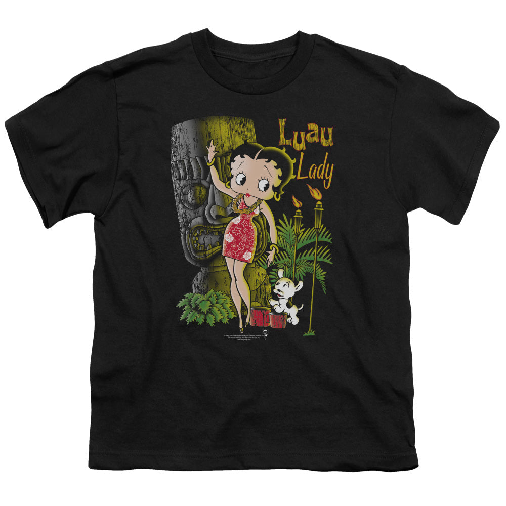 Betty Boop Luau Lady Licensed Kid's T-Shirt (Ages 4-7) SM-XL