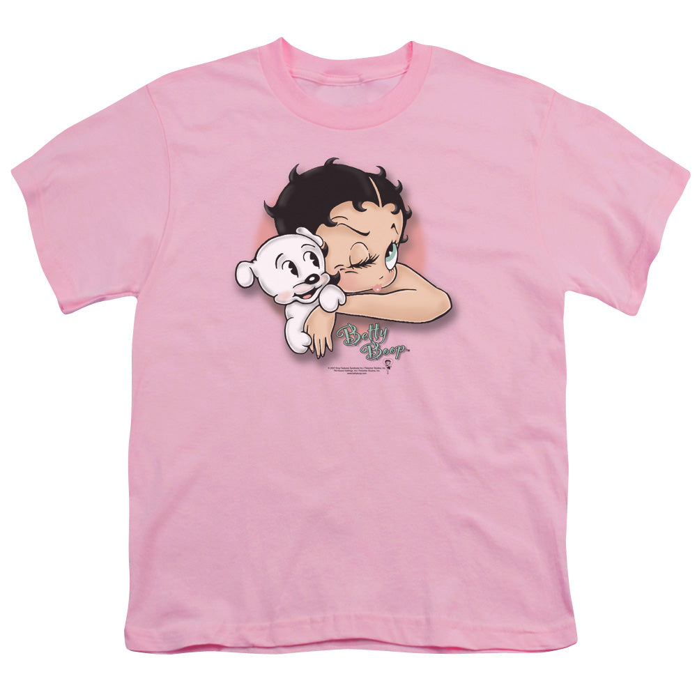 Betty Boop Wink Wink Licensed Kid's T-Shirt (Ages 4-7) SM-XL