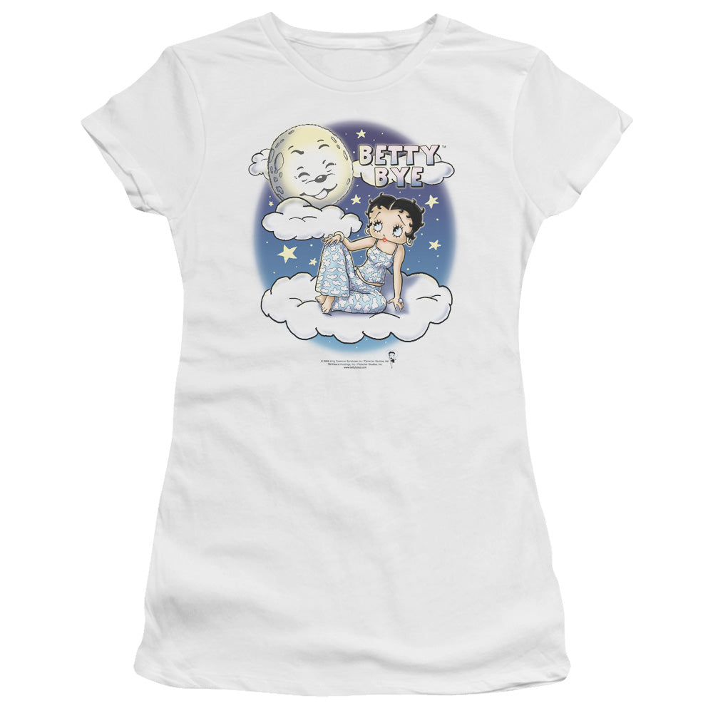 Betty Boop Betty Bye Licensed Women's T-Shirt Juniors LG
